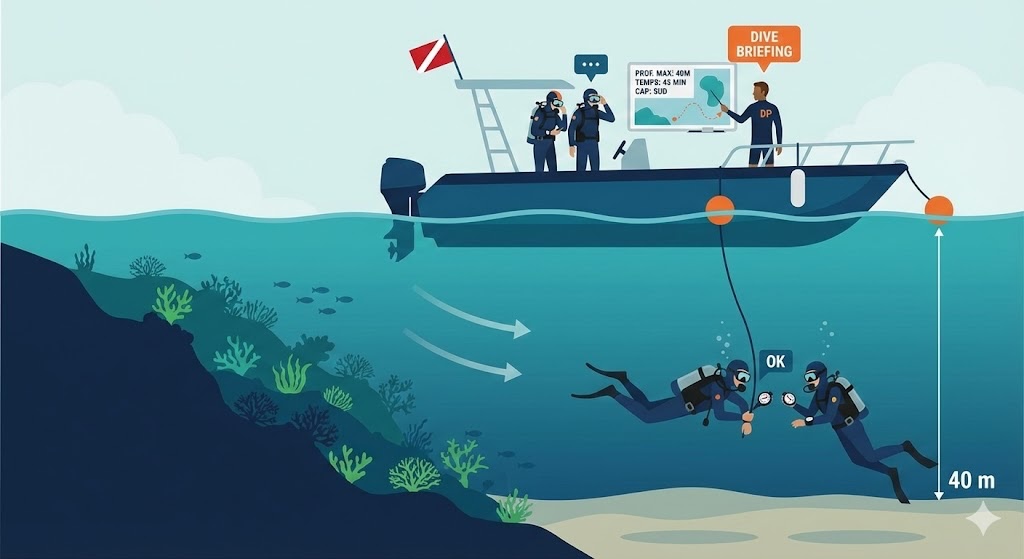 Planification de la plongée et environnement