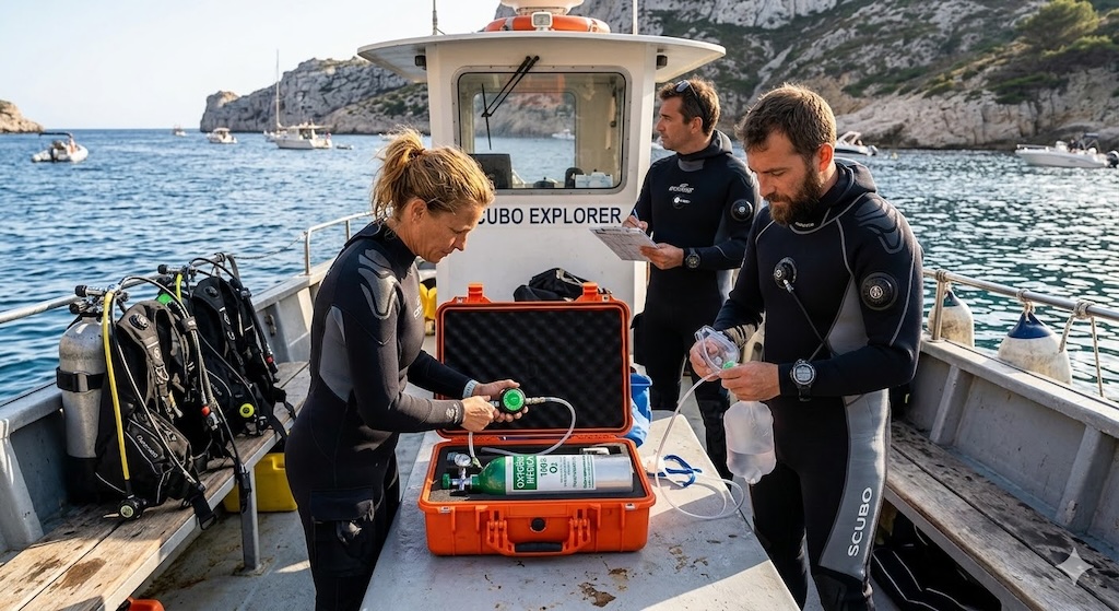 Formation secourisme plongée RIFAP